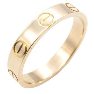 Cartier Mini Love Ring K18PG Pink Gold
